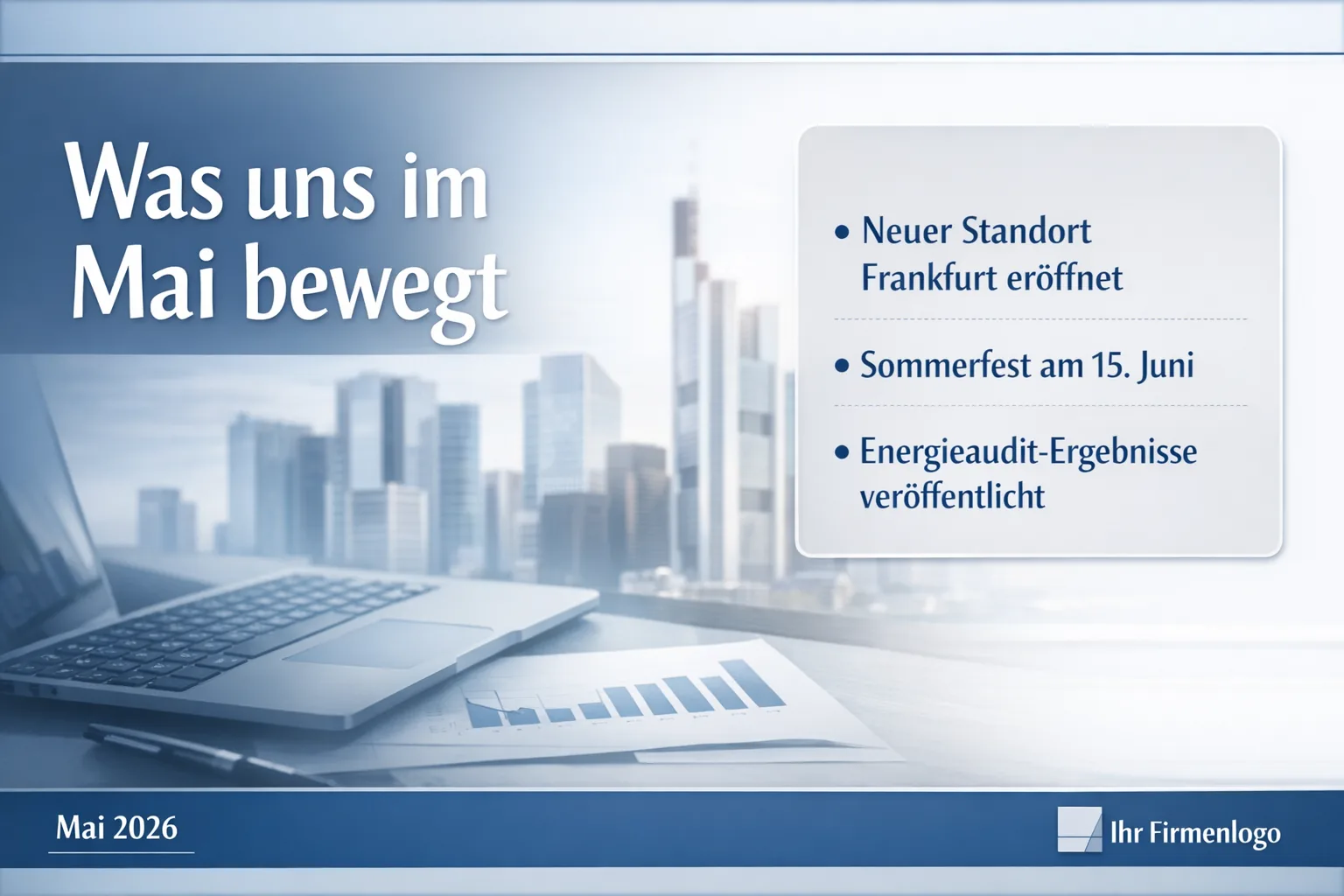Newsletter-Header-Banner generiert mit GPT Image 1.5